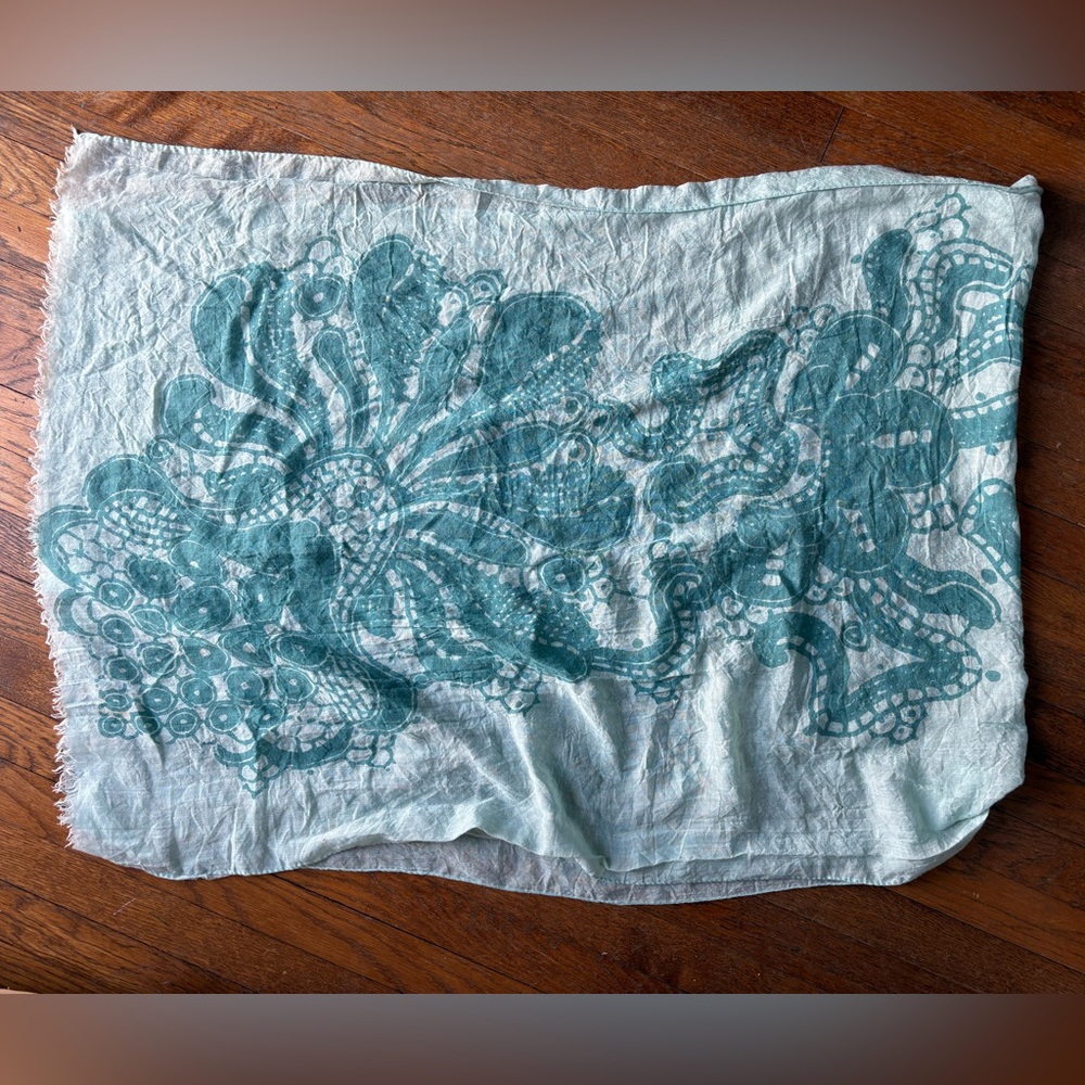 Hand-dyed 100% Cotton Scarf